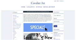 Desktop Screenshot of cavalierart.com.au